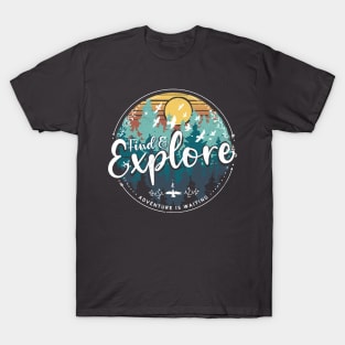 Find and explore vintage sunset T-Shirt